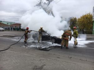 В Запорожской области взорвался автомобиль с газовым баллоном - ФОТО, ВИДЕО