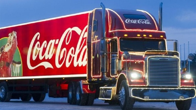 В Запорожье приедет новогодний грузовик «Coca-Cola»