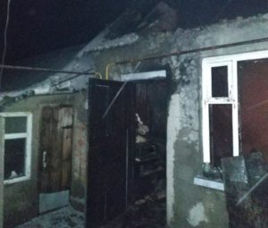В одном из районов Запорожской области горели два жилых дома - ФОТО