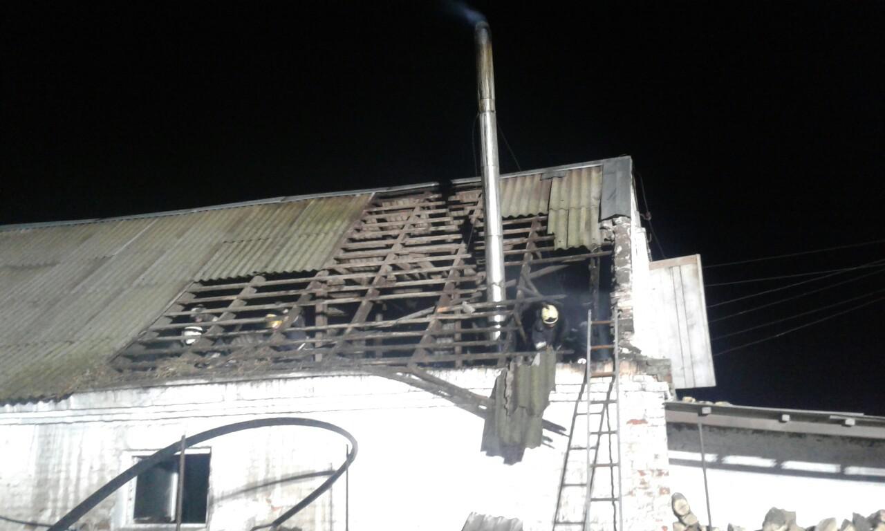 В Запорожском районе горела хозпостройка: пожарные спасли поголовье свиней - ФОТО