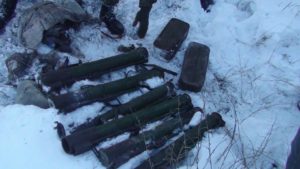 В Запорожской области СБУшники обнаружили схрон с гранатометами - ФОТО