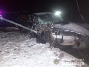 На трассе в Запорожской области произошло смертельное ДТП: женщина погибла, а маленькие дети попали в больницу