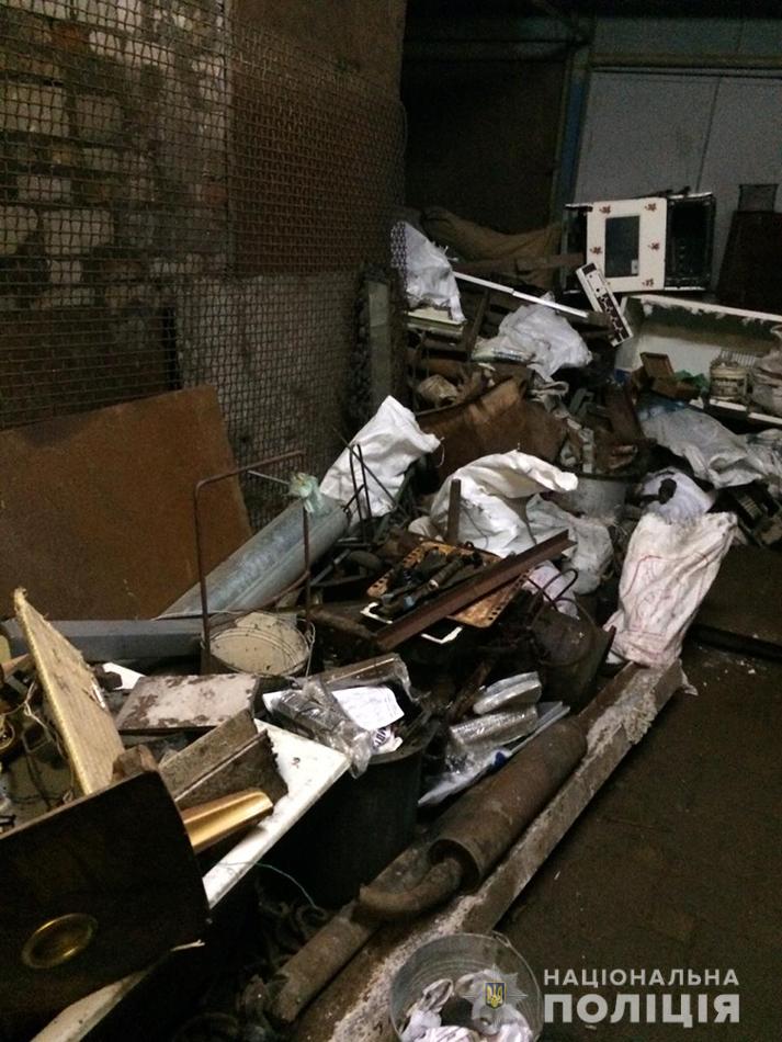 После заявления губернатора о том, что полиция «крышует» металлистов, правоохранители «нашли» 18 тонн металлолома - ФОТО