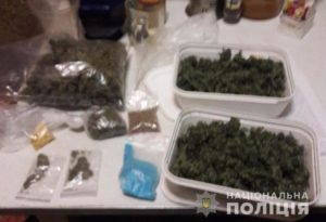 В квартире у жителя Запорожья нашли наркотики в пластиковых судочках, пистолет и боевую гранату - ФОТО