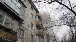 В Запорожье произошел пожар в многоэтажке на центральном проспекте города - ФОТО