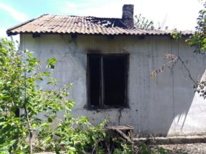 В Запорожской области сгорел одноэтажный дом: погибла женщина - ФОТО