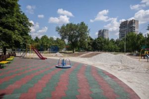 В Запорожье продолжается реконструкция парка Гагарина: что уже сделали – ФОТО