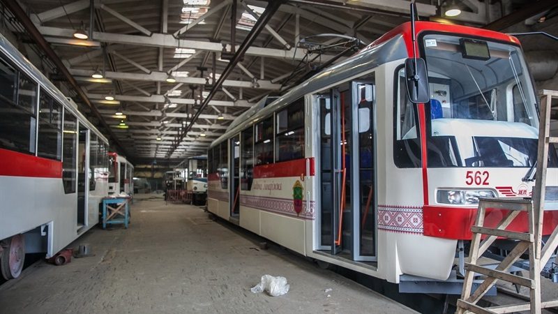 У Запоріжжі на лінію вийде восьмий трамвай місцевого виробництва