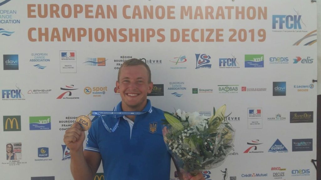 Запорожский спортсмен стал чемпионом Европы по гребному марафону