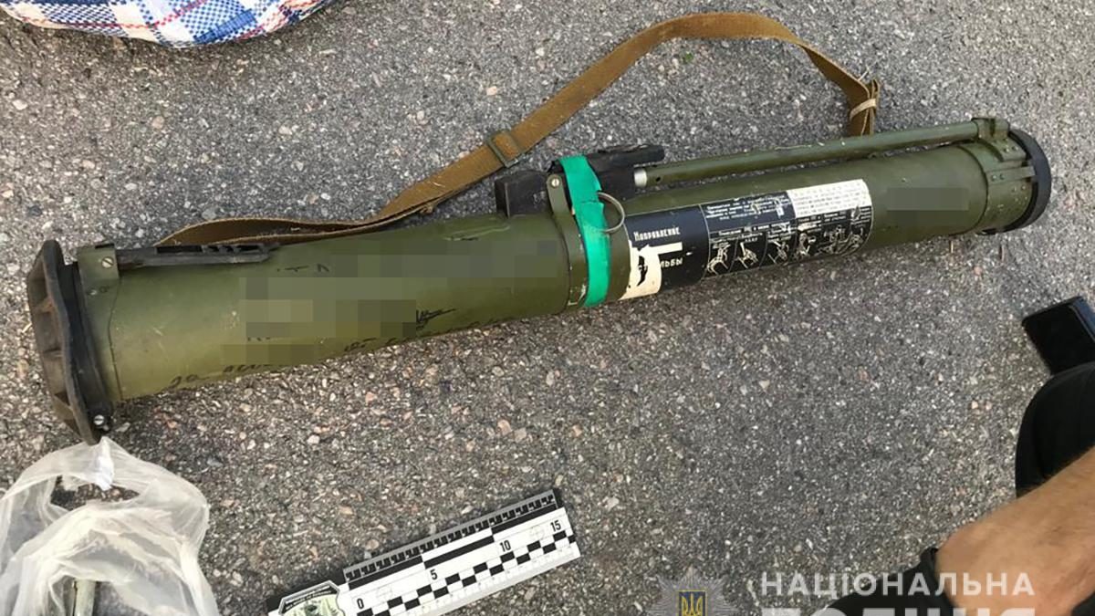 В Запорожской области мужчина продал гранатомет за 9 тысяч: его задержали, – ФОТО