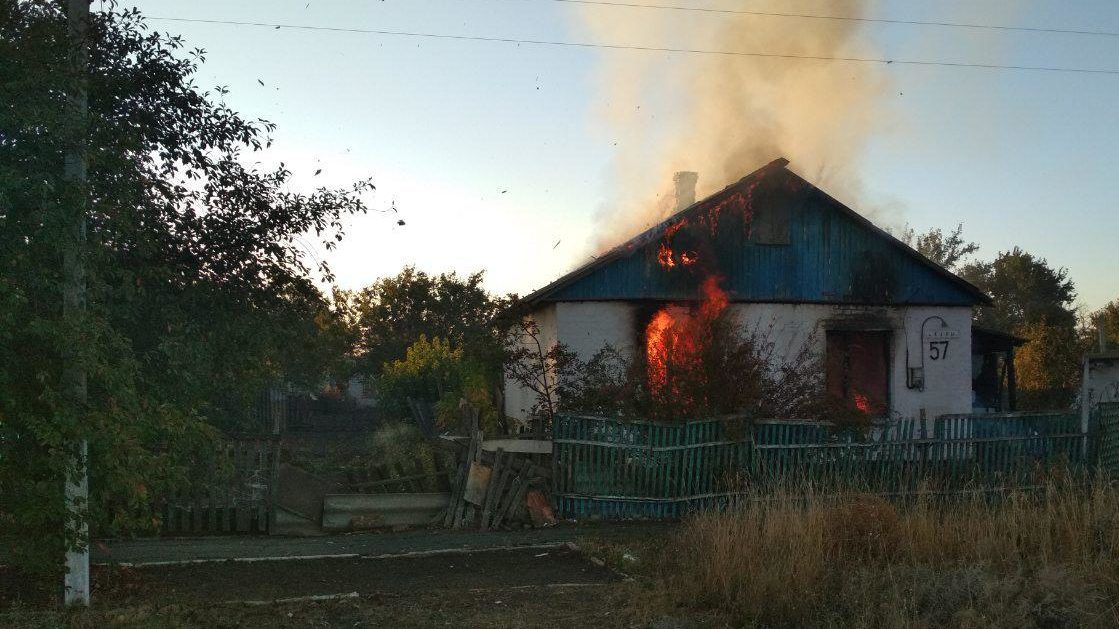 В Приморську у вогні загинуло дві людини, — ФОТО