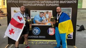 Мелітополець в Тбілісі виграв у богатирському турнірі