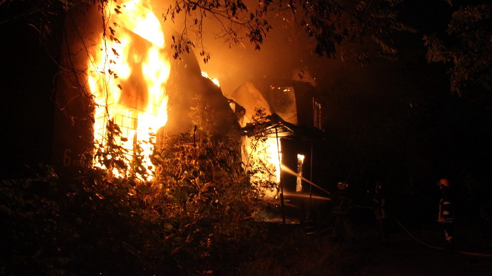 В Запорожской области мужчина умер в огне в собственном доме