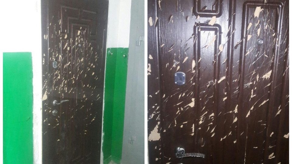В Запорожской области женщина порубила топором дверь соседа: поссорились из-за курения