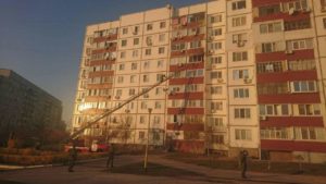 У Запорізькій області через пожежу на балконі мало не згоріла квартира, – ФОТО 