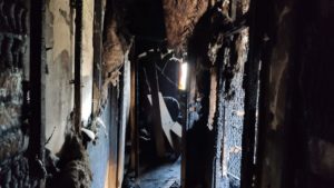 В Запорізькій області сталася пожежа: вогнеборці врятували вагітну, одна людина - травмована, — ФОТО