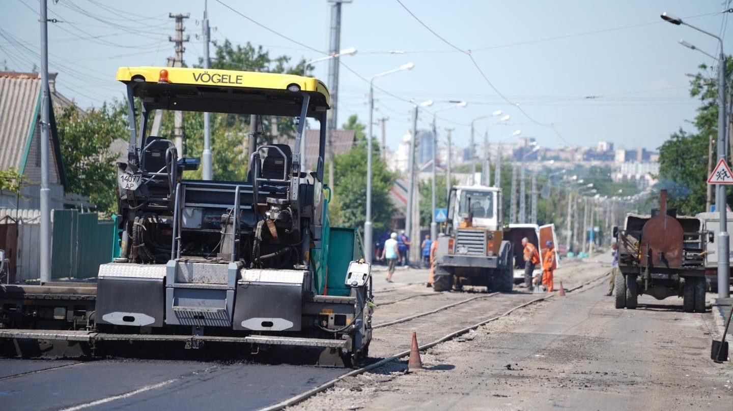 В Запорожье восстанавливают трамвайный маршрут в Шевченковском районе, – ФОТОРЕПОРТАЖ