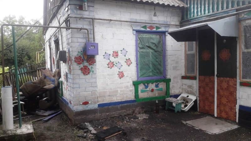У Запорізькій області в пожежі загинув літній чоловік, – ФОТО