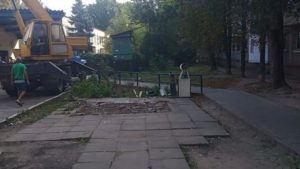 В Заводском районе снесли очередной МАФ, — ФОТОФАКТ