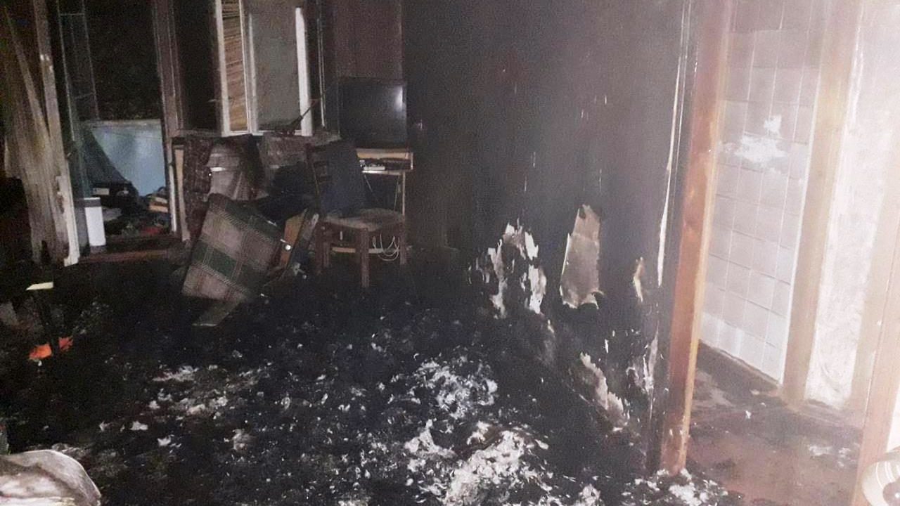 В Мелитополе в четыре утра произошел пожар в квартире: погиб человек