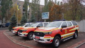 Запорожские спасатели получили новую спецтехнику, – ФОТО