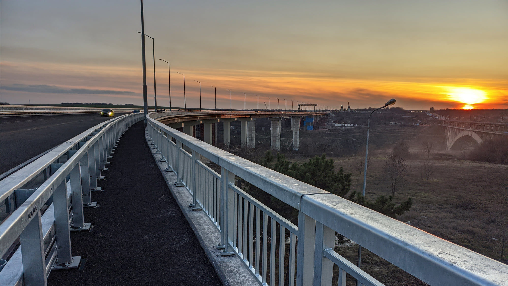 Новый запорожский мост попал в новогоднее поздравление президента Зеленского, – ВИДЕО
