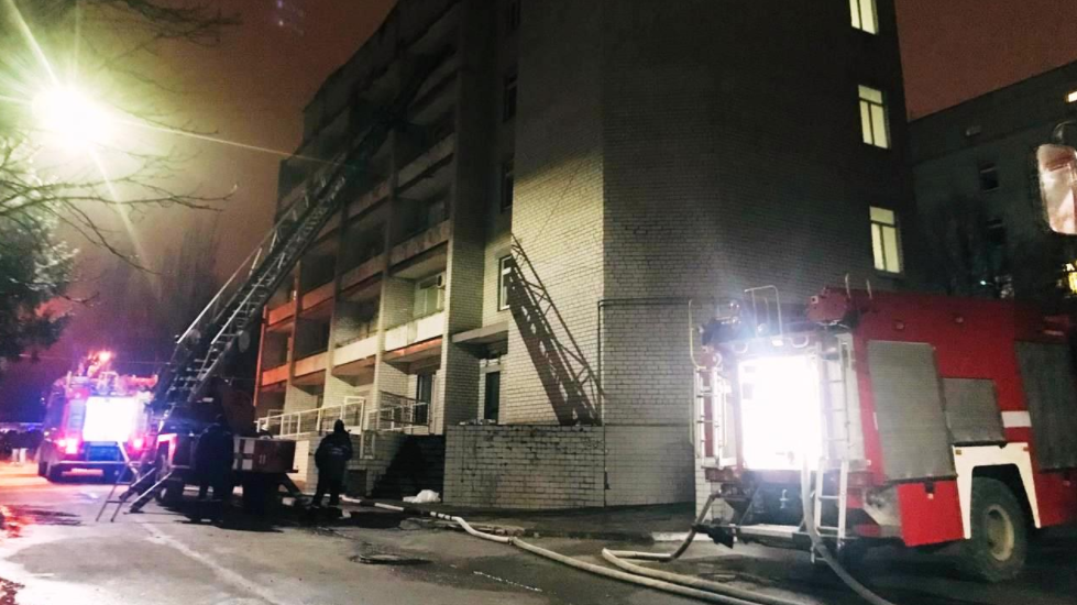 Комбинат «Запорожсталь» готов оказать финансовую помощь в проведении ремонта после пожара  в здании инфекционной больницы