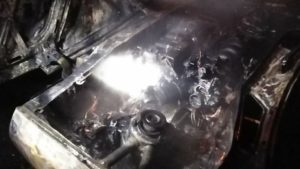 В Шевченковском районе Запорожья ночью сгорела машина, – ФОТО