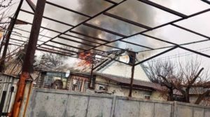 В Запорожье на Правом произошел пожар в частном доме, – ФОТО