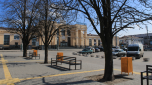 В Запорожье продолжили реконструкцию площади Привокзальной, – ФОТОРЕПОРТАЖ