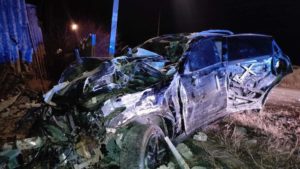 В Запорожской области в ДТП полностью разбилась Infiniti: в разбитом авто зажало двоих людей, – ФОТО