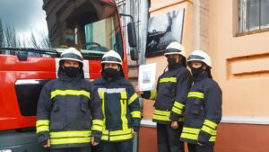 В Запоріжжі з'явилася пам'ятна дошка, присвячена першій пожежній частині Олександрівська