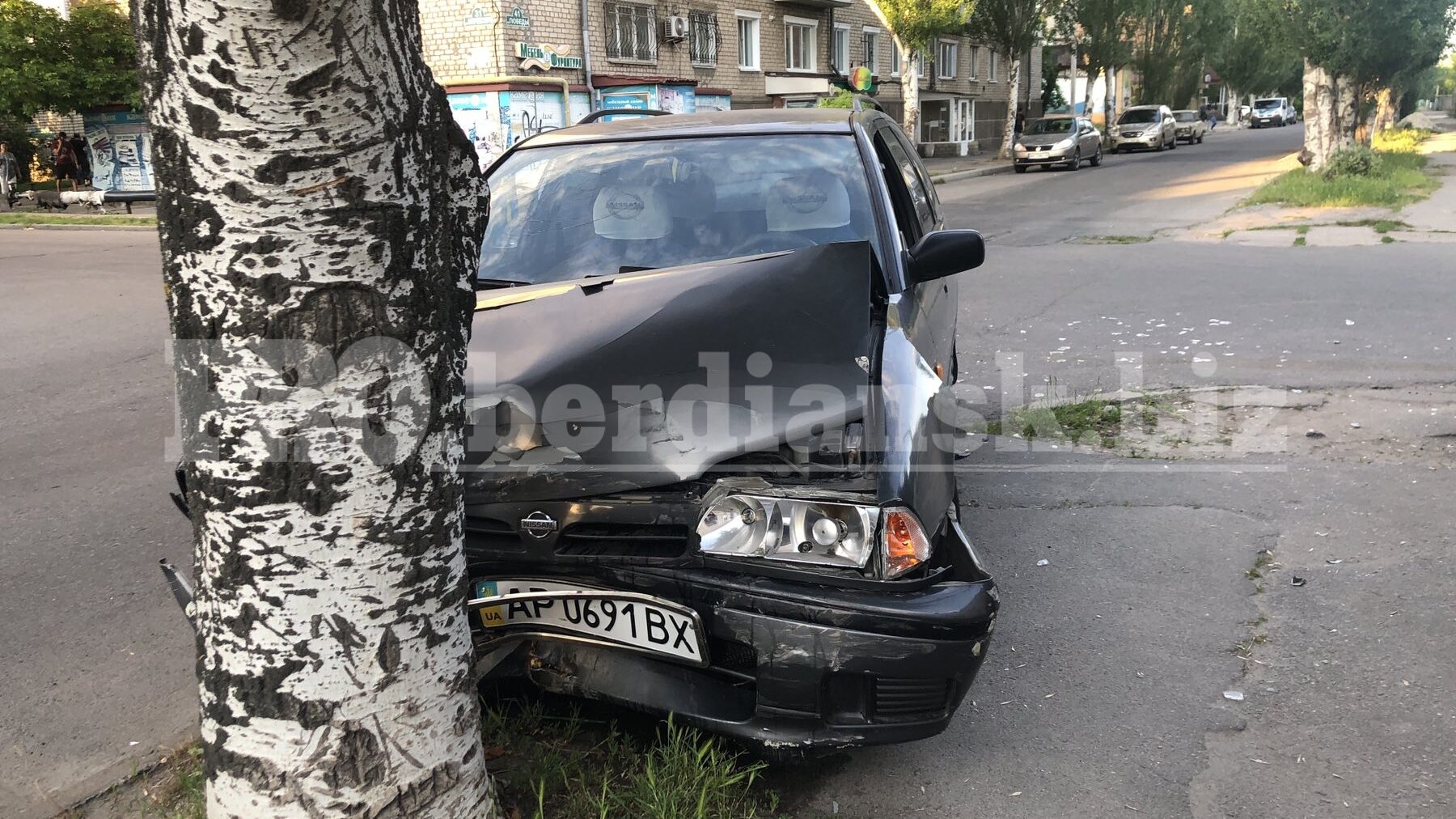 У Запорізькій області зіткнулися два авто: є постраждалий, – ФОТО