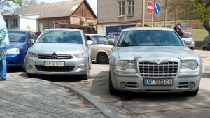 В Запорожье нарушители правил парковки заплатили в городской бюджет миллион гривен штрафа
