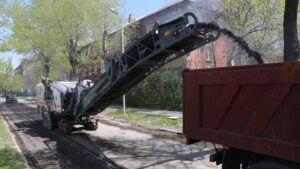 В Запорожье начали ремонт дороги в центре города, – ФОТО
