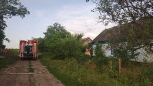 В Запорожской области произошел пожар в доме: погиб человек