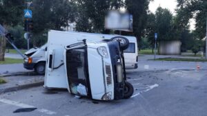 Медики рассказали о пострадавших в ДТП с маршруткой в Запорожье