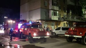 В Запорожской области произошел пожар в жилом доме: спасли человека