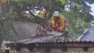 У Запорізькій області рятувальники ліквідували пожежу, – ФОТО  