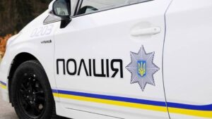 В Запорожской области пьяный пешеход врезался в авто полицейских