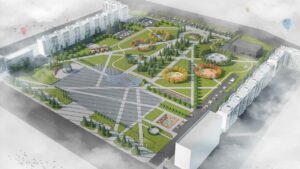 В Запорожье начнут реконструкцию площади Фестивальной: как она будет выглядеть, – ФОТО