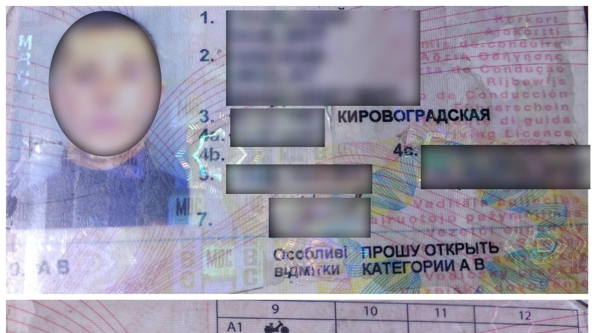 В Запорожье полиция остановила пьяного водителя с поддельным удостоверением, купленным в интернете, – ФОТО