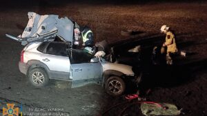 У Бердянському районі іномарка зіткнулася із вантажівкою MAN: загинула людина, — ФОТО