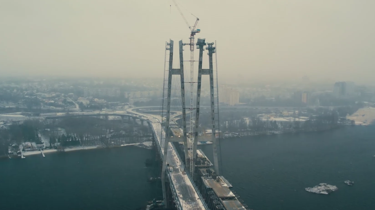 Президент Украины в своем новогоднем обращении рассказал про запорожские мосты, – ВИДЕО