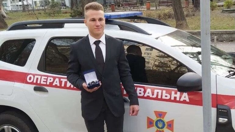 Парень из Запорожской области, остановивший неуправляемую маршрутку, стал победителем престижной премии