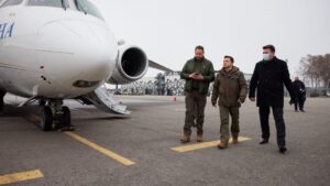 Сегодня президент Зеленский побывал в Запорожье перед визитом в Донецкую область, – ФОТО