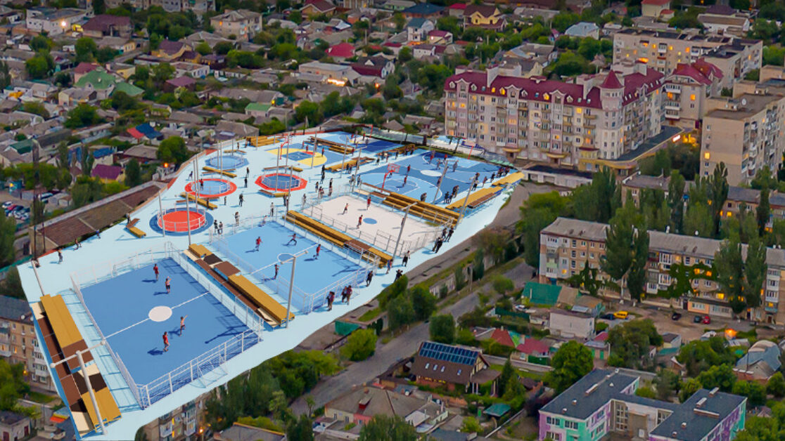 В Запорожской области начали строительство первого урбан-парка: как он будет выглядеть, – ФОТО