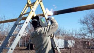 В Запорожской области российские захватчики обстреляли газопровод