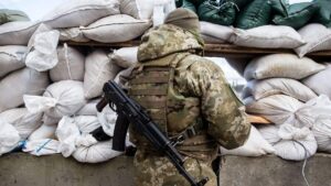 На Запоріжжі «Азов» разом з артилерією ЗСУ розбили бліндажі окупантів та їхню військову техніку, – ВІДЕО 