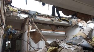 У Запорізькій області російські війська обстрілами зруйнували будівлю загальноосвітньої школи, – ФОТО